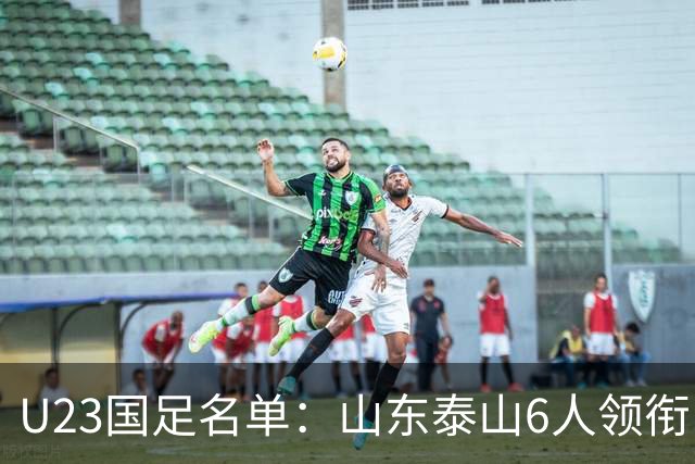 U23国足名单：山东泰山6人领衔 杜月徵向余望在列